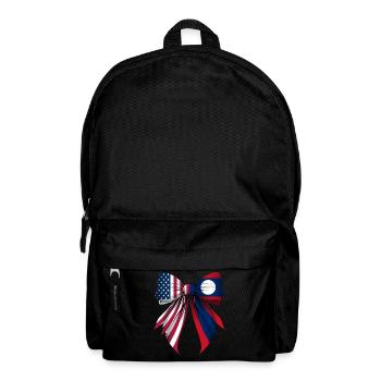 Coquette Bow Laos Roots Heritage Laotian Pride - Backpack - black - Front