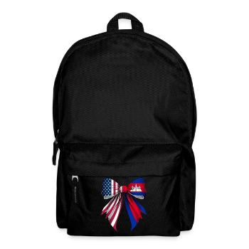 Coquette Bow Cambodia Roots Heritage - Backpack - black - Front