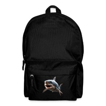 requin requin tigre requin plongeur requins mignons grand requin blanc - Sac à dos - noir - Devant
