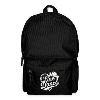 Line Dance Cowboy Design - Rucksack - Schwarz - Vorne