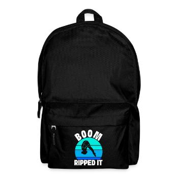 Kunstspringen Turmspringer Sprungbrett - Rucksack - Schwarz - Vorne