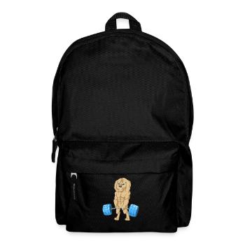 Fort Golden Doodle Chien Levage Poids Fitness - Sac à dos - noir - Devant