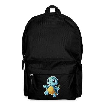 Schildkröte - Rucksack - Schwarz - Vorne