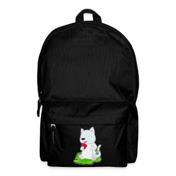 Katze Poker Pokerkarten - Rucksack - Schwarz - Vorne
