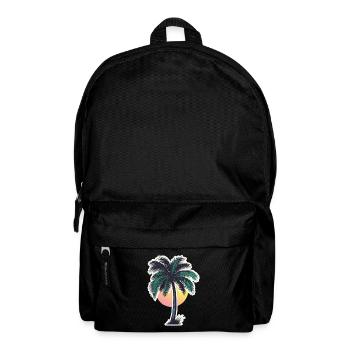 Palmier - Sac à dos - noir - Devant