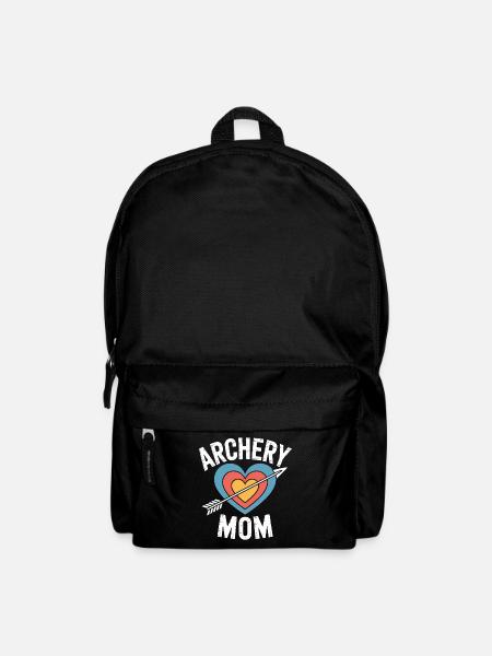 Bogenschießen Spruch Mutter Bogenschießen Geschenk - Rucksack - Schwarz