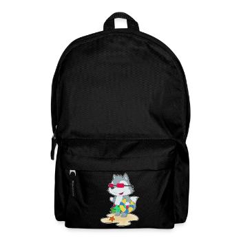 Wolf Strand Swim Ring Summer - Backpack - black - Front