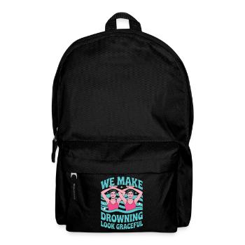 Natation synchronisée Natation artistique Sports nautiques - Sac à dos - noir - Devant