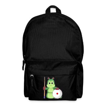 Caterpillar Billiard Cue - Backpack - black - Front