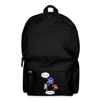 Lustiger Chemielehrer – Periodensystem Elents - Rucksack - Schwarz - Vorne