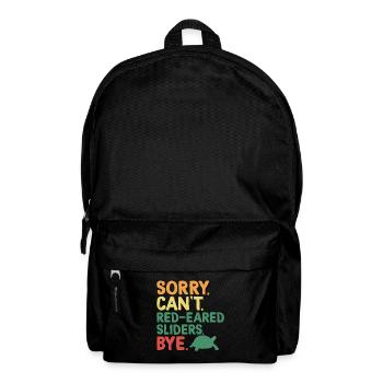 Red-eared Turtle - Backpack - black - Front