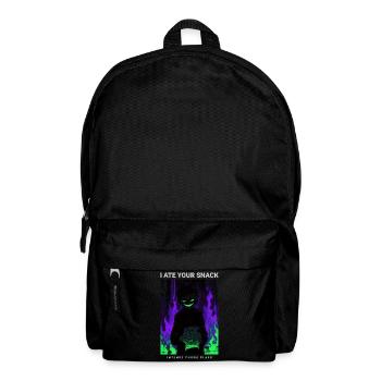 Vaporwave Phonk Anime Horror Snack Creepy Grin - Backpack - black - Front
