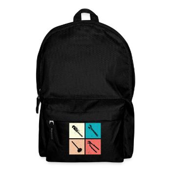 Heating Engineer Heating Construction Plumber Plumber - Backpack - black - Front