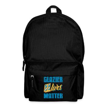 Glazier Work Has Value Respect The Trade - Rucksack - Schwarz - Vorne