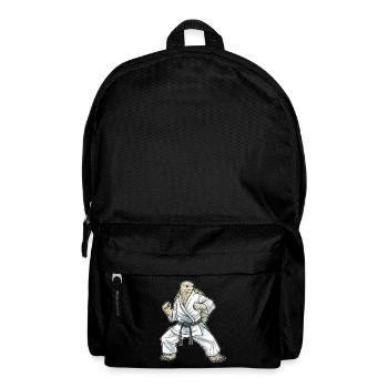 Tortue Karaté Arts Martiaux - Sac à dos - noir - Devant