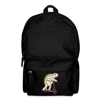 Turtle scooter - Backpack - black - Front
