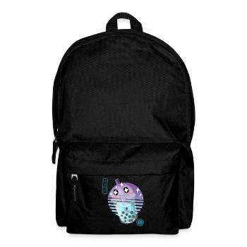 Kawaii Bubble Tee Illustration - Rucksack - Schwarz - Vorne