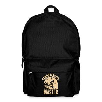 Sandboarder Master Vintage Summer Sandboarding - Backpack - black - Front