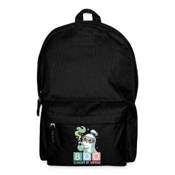 Geist Niedliche Halloween Herbst - Rucksack - Schwarz - Vorne