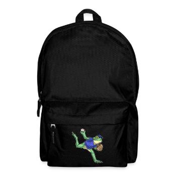 Frog Baseball Baseball Glove - Backpack - black - Front