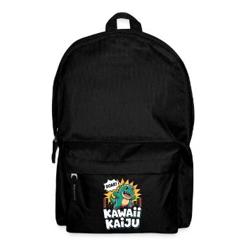 Kawaii Kaiju Pop Culture Esthétique Japonaise - Sac à dos - noir - Devant