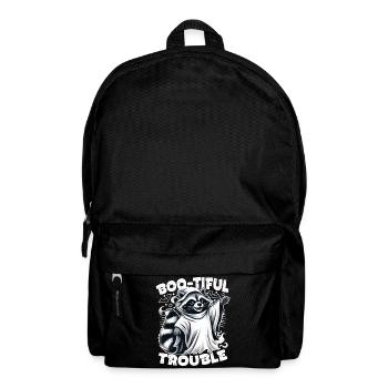Ghost Raccoon: Boo-tiful Halloween Trouble - Backpack - black - Front