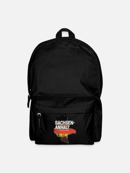 Sachsen Anhalt Deutschland Bundesland Souvenir - Rucksack - Schwarz