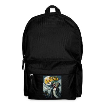 La nuit du cobra vampire suceur de sang Halloween - Sac à dos - noir - Devant