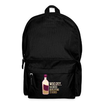 Whiskey Saying Whiskey Drinker Whiskey Lovers - Backpack - black - Front
