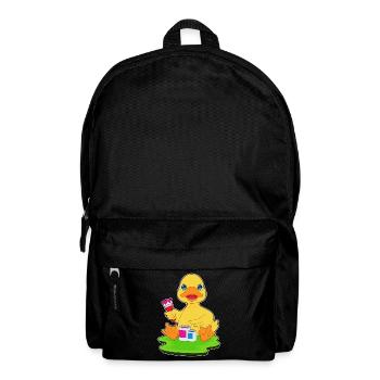 Peinture au pinceau Duck Painter - Sac à dos - noir - Devant