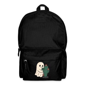Geist umarmt Kaktus Blumen - Rucksack - Schwarz - Vorne