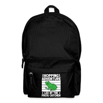 Frog Catcher Hopping Adventure Frog - Rucksack - Schwarz - Vorne