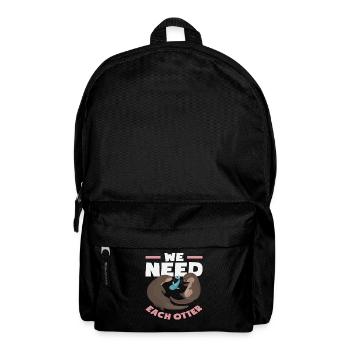 Sea Otter We Need Every Otter - Backpack - black - Front