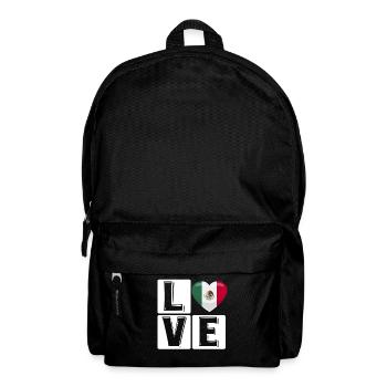 Love Mexico Heart - Backpack - black - Front