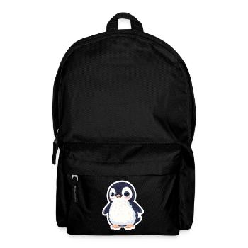 Pinguin - Rucksack - Schwarz - Vorne
