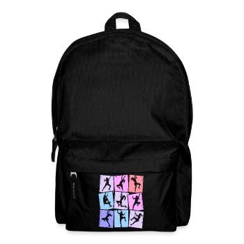 Escalade Montagnes Alpinistes Bloc Femmes Filles - Sac à dos - noir - Devant