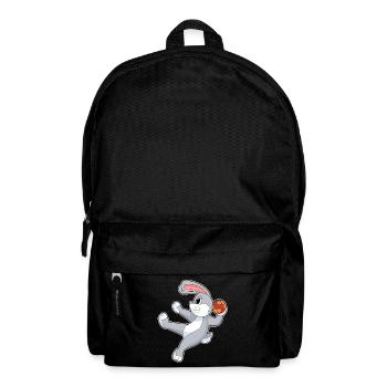 Rabbit Handball Player Handball - Backpack - black - Front