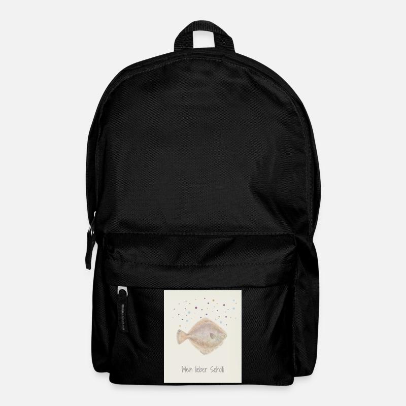 Mein Lieber Scholli Fischdesign - Rucksack - Schwarz