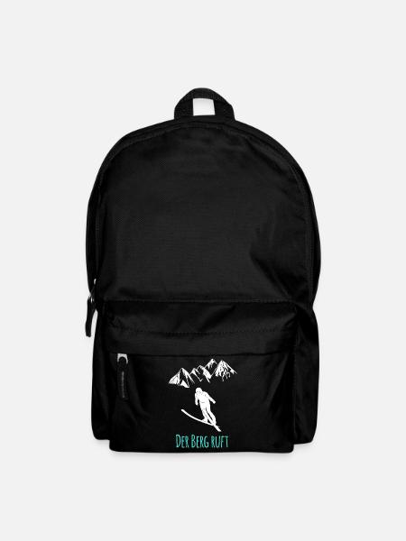 Skispringen - Rucksack - Schwarz