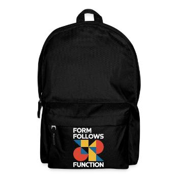 Bauhaus Architektur Architekt - Rucksack - Schwarz - Vorne