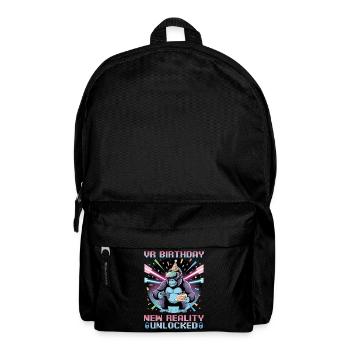 Birthday Gamer VR - Backpack - black - Front