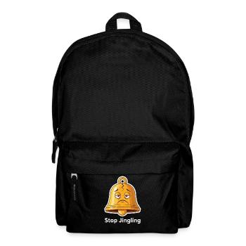 Christmas Bells Christmas Carols - Backpack - black - Front