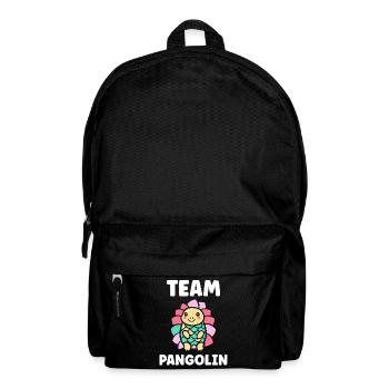 Pangolin Pastell Team - Rucksack - Schwarz - Vorne