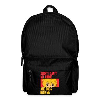 Anime Manga Otaku Kawaii Japan Cosplay Comic - Backpack - black - Front