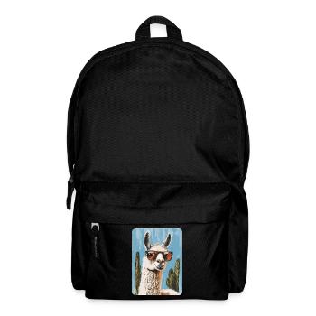 lama - Sac à dos - noir - Devant