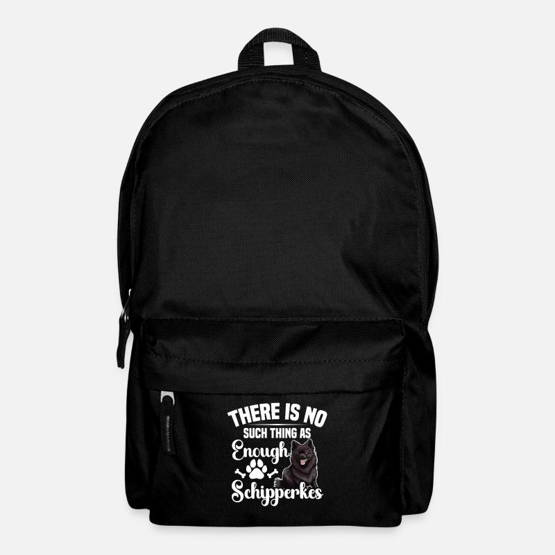 Es Gibt So Etwas Wie Genug Schipperkes Nicht - Rucksack - Schwarz