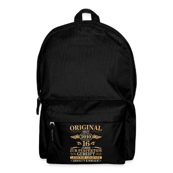 Original 2010 vintage 16th birthday gift - Backpack - black - Front