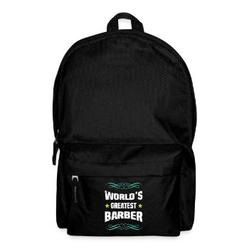 World's Greatest Barber - Rucksack - Schwarz - Vorne