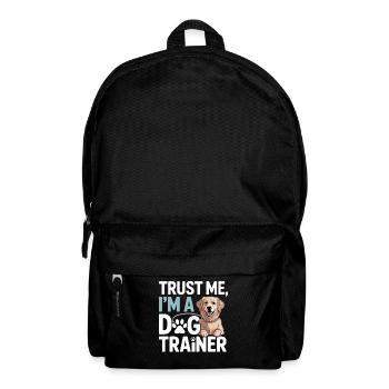 Dog School Dog Lover Dog Trainer - Backpack - black - Front