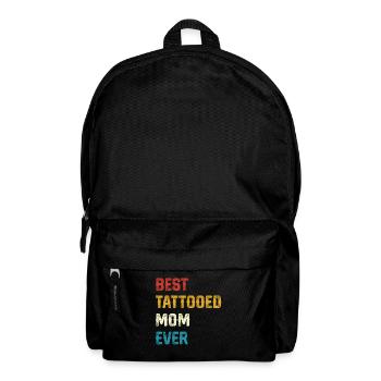 Best Tattooed Mom Ever - Backpack - black - Front